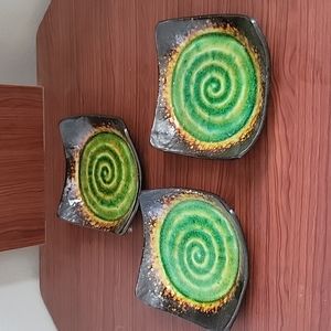 Bundle set of three beautiful candles holders